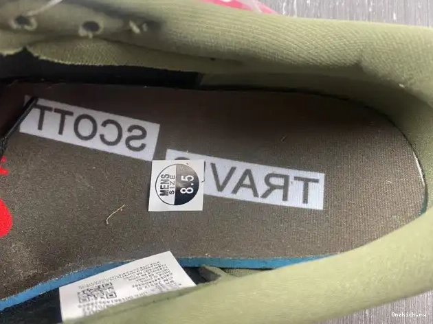 One Kick SCOTT OLIVE' TRAVIS JORDAN AIR LOW DM7866-002 OG SP 1 X 'BLACK 0615